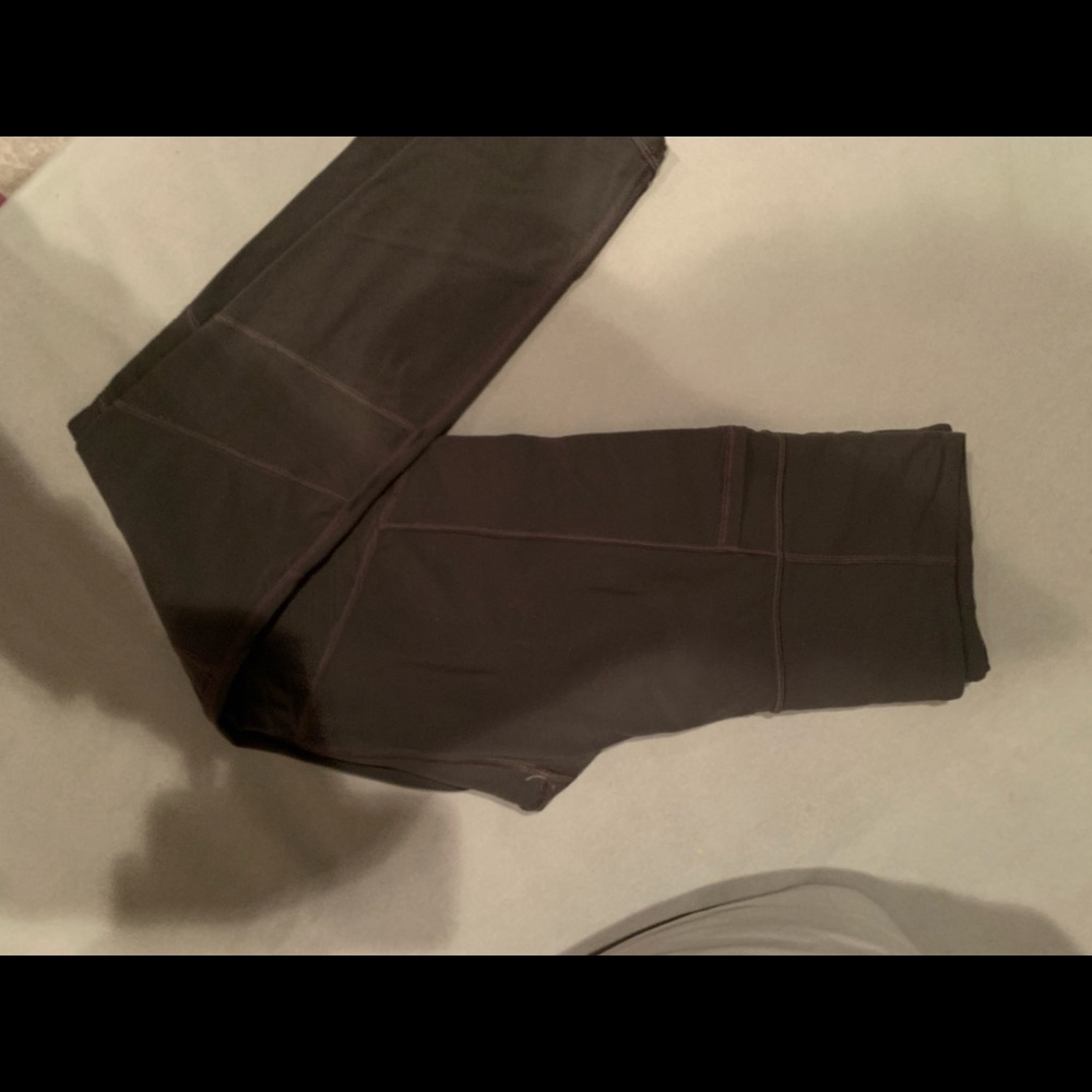 Athleta stash pocket moto tights